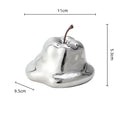 DecorBites™ Abstract Melting Apple Ceramic Ornaments Home Decor Handicrafts
