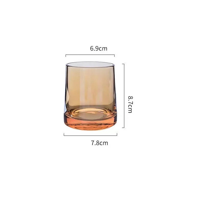 DecorBites™ Gray Amber Glass Water Pitcher with Handle, Heat Resistant Tea Pot & Juice Jug