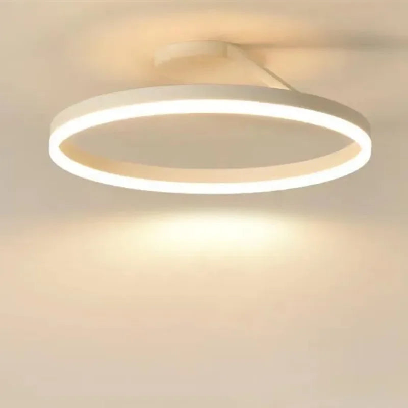 DecorBites™ ثريا سقف LED قابلة للتعتيم لغرفة النوم وغرفة المعيشة وغرفة الطعام إضاءة متدلية بسيطة