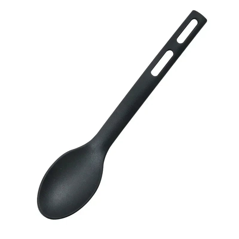 DecorBites™ Kitchen Utensils Set Silicone Spatula Slotted Spoon Portable Camping Cutlery