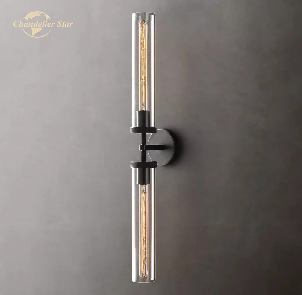 DecorBites™ مصباح جداري LED من الزجاج المخدد لتصميم إضاءة عصري