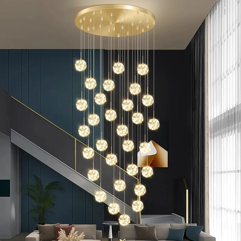 ثريات قلادة LED من DecorBites™ لديكور المنزل العصري والإضاءة الداخلية