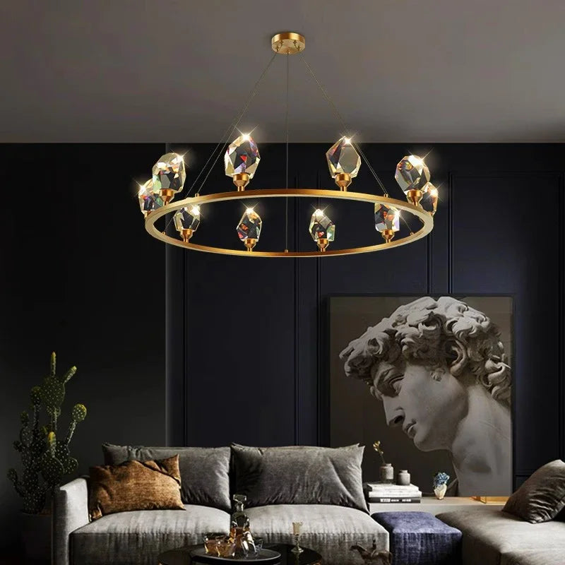 DecorBites™ Elegant Chandelier Dining Room Pendant Lights Ceiling Lamps