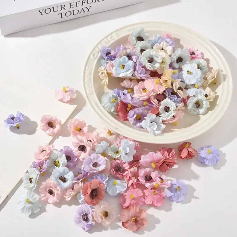 DecorBites™ Mini Daisy Artificial Flowers for DIY Wedding Decor and Crafts