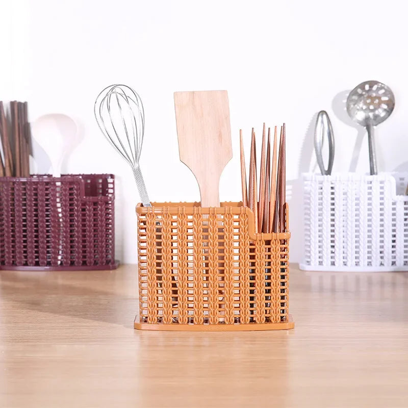Rangement Organisateur Couverts Ustensiles de Cuisine DecorBites™ pour Cuillère Fourchette Couteau Baguettes