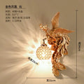 DecorBites™ Dragon Phoenix Wall Light: Luxury Decor for Living Room, Bedroom, Staircase