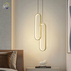 Nordic Black Metal Pendant Light Fixture