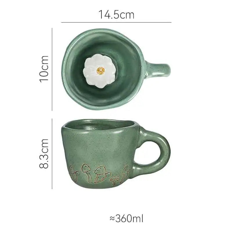 DecorBites™ 3D Cartoon Animal Coffee Mugs - Unique Handmade Gift