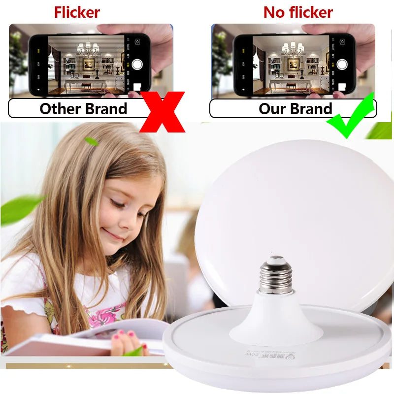 DecorBites™ LED Ceiling Lamp E27 Indoor Lighting Super Bright Living Room Bulb