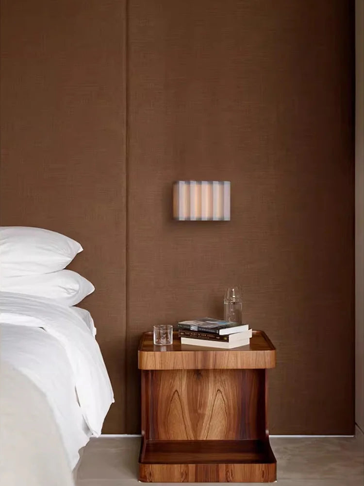 مصباح جداري LED من قماش DecorBites™ الياباني لغرف معيشة الفنادق وغرف النوم، إضاءة جدارية كلاسيكية