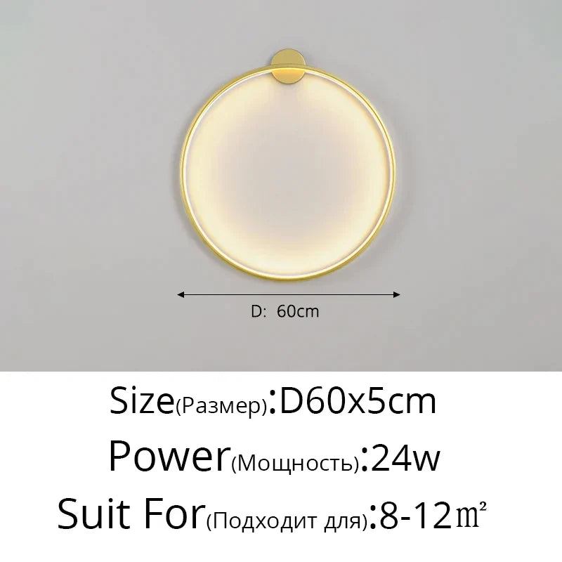 DecorBites™ LED Wall Lights: Modern Sconces for Living Dining Bedroom Home Decor