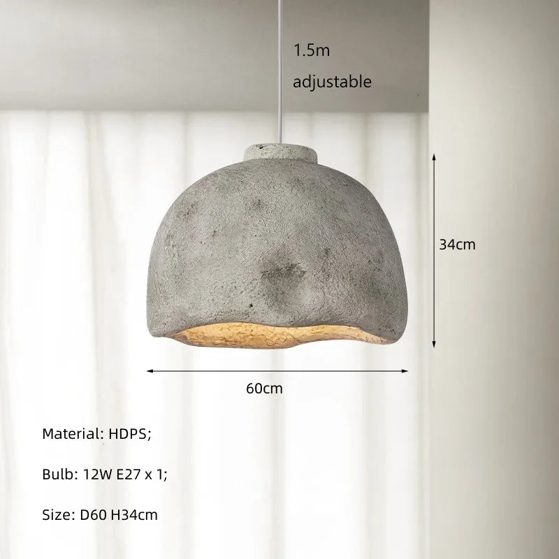 DecorBites™ Japanese Style Resin Pendant Lights for Home Decor and Lighting Needs