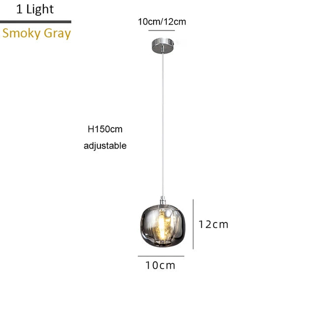 DecorBites™ Crystal LED Chandelier: Modern Living Room Suspension Light for Home Decoration