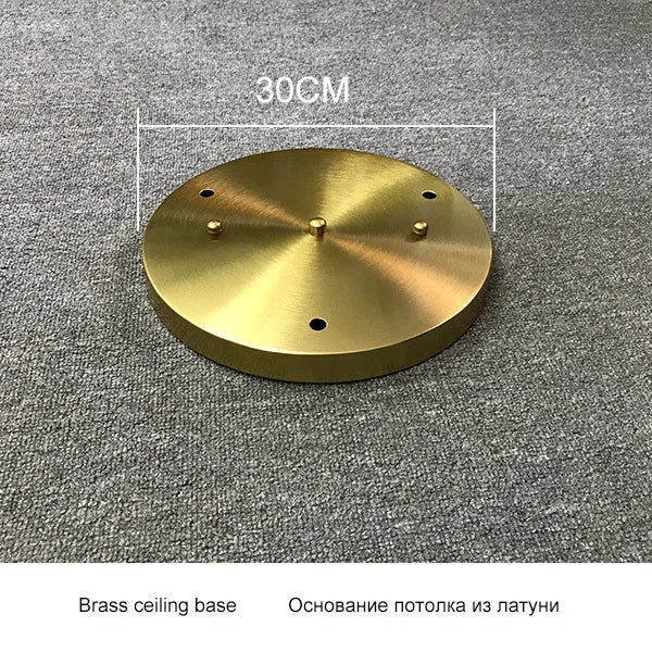 DecorBites™ Glass Ball Pendant Lamp: Elegant Dining Room Light Fixture, Gold Finish