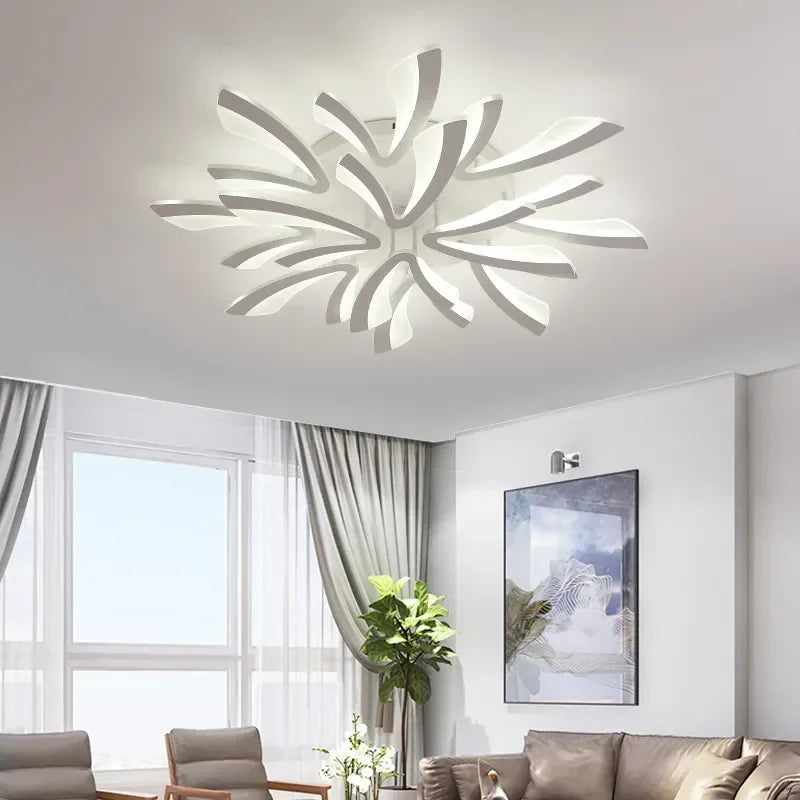 ثريا سقف LED DecorBites™ مع جهاز تحكم عن بعد لديكور المنزل