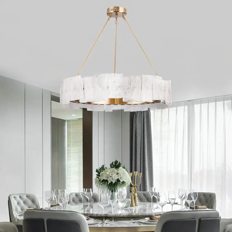 DecorBites™ Cloud Mist Glass Pendant Lights LED Room Decoration Lighting