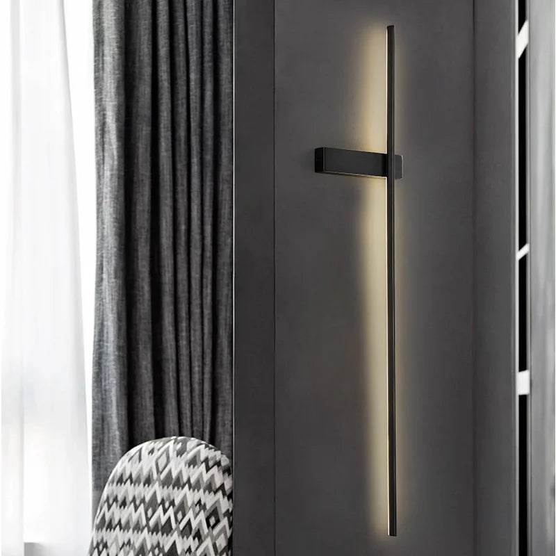 DecorBites™ Copper Wall Lamp: Modern Minimalist Sconce for Living Room and Bedroom