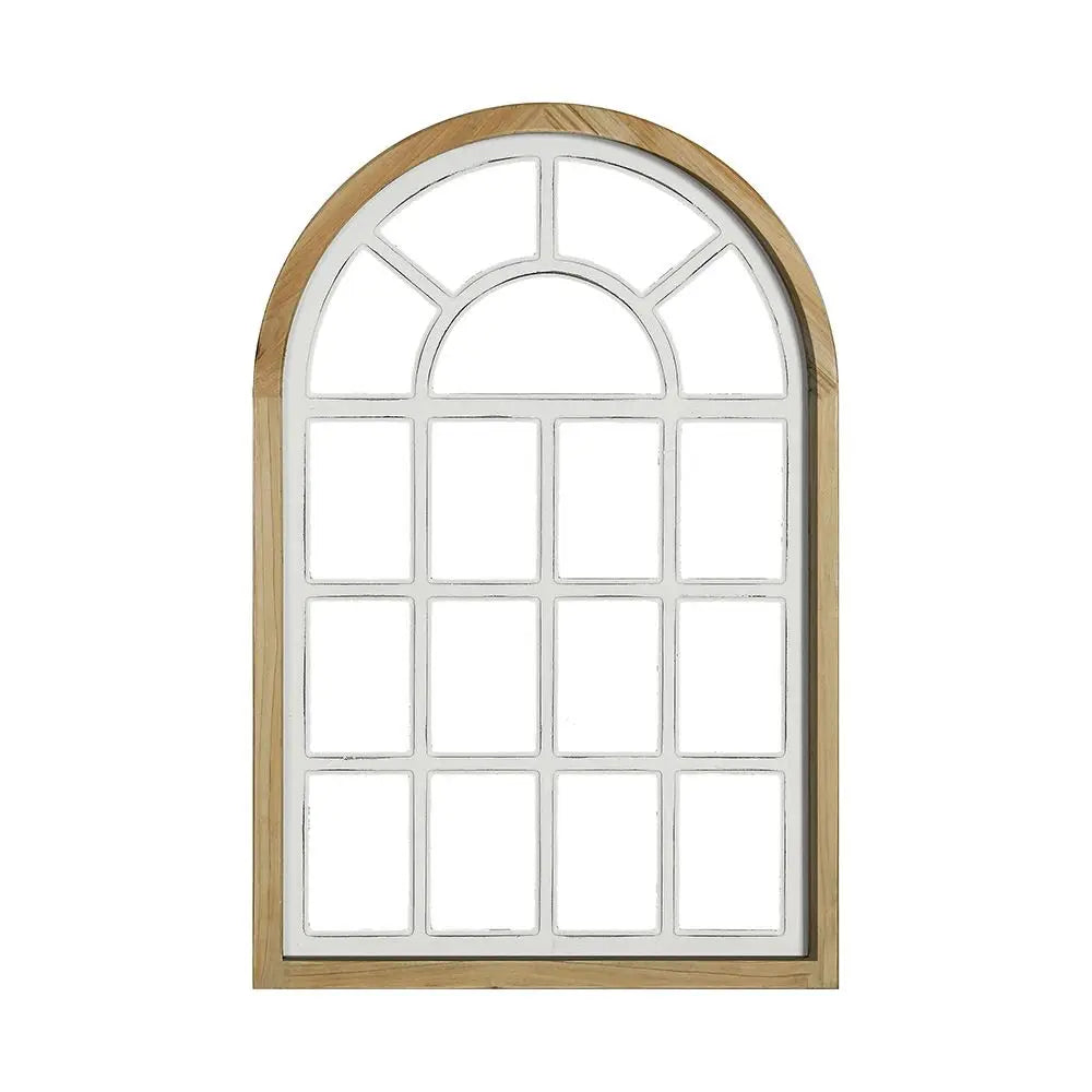 مرآة DecorBites™ Gothic Rose Window المنحوتة لتزيين الجدران في غرفة المعيشة وغرفة النوم