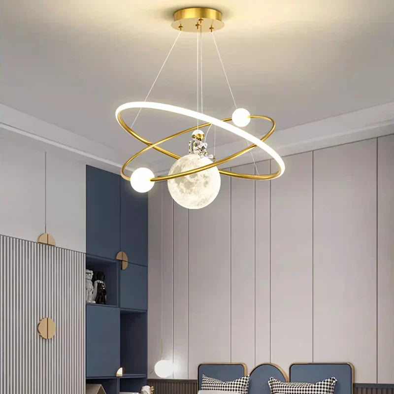 DecorBites™ ثريا متدلية LED لغرفة النوم والإضاءة في غرفة المعيشة