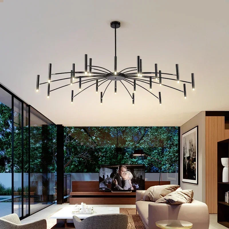 ثريا سقف LED DecorBites™ مصباح إضاءة نورديك لغرفة المعيشة وغرفة الطعام وغرفة النوم