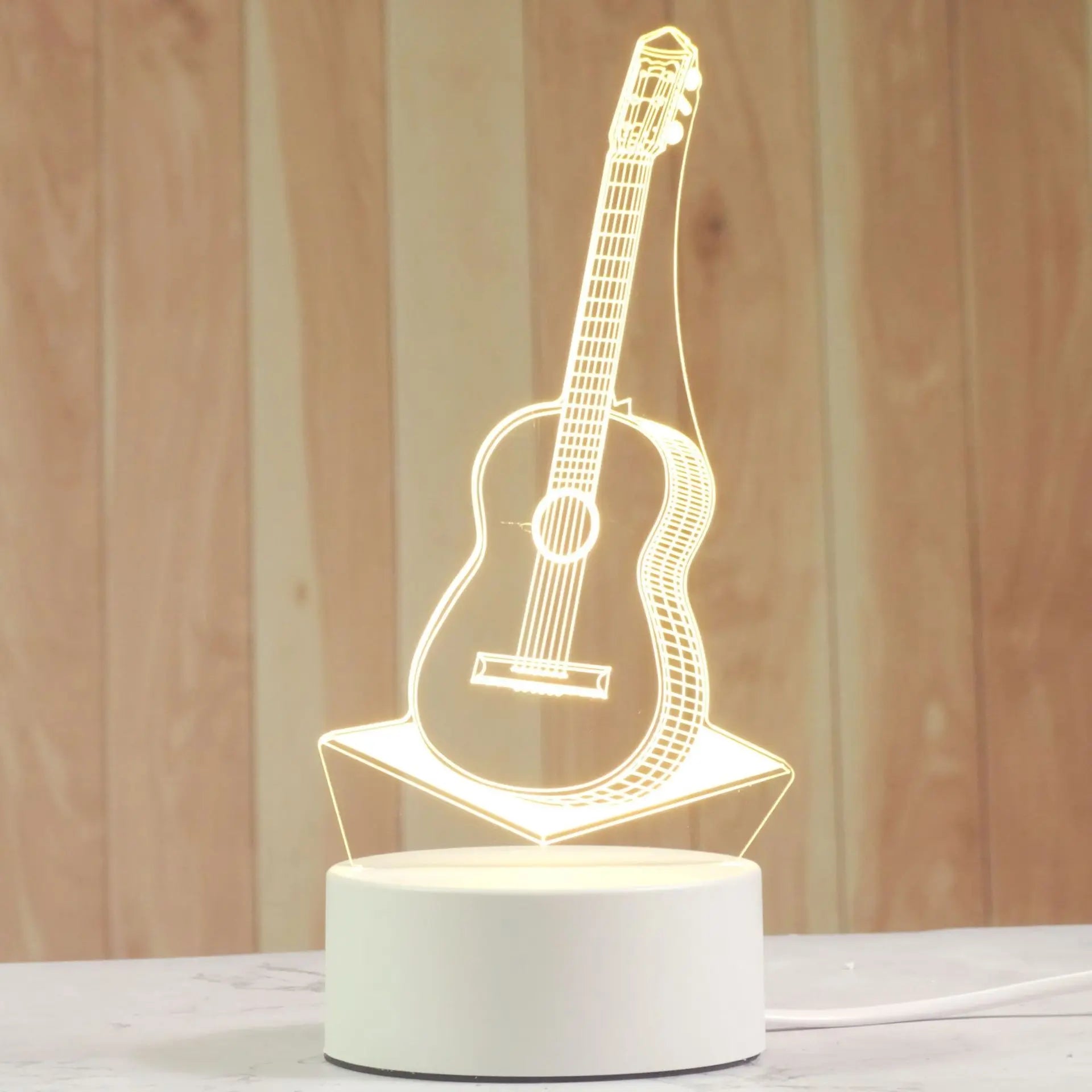 DecorBites™ 3D Acrylic Night Lamp | Boys Girls Gift Decor Bedroom Table Light
