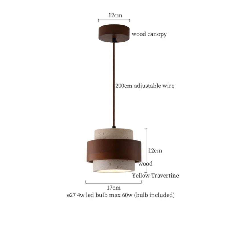 DecorBites™ Glass Ball LED Pendant Light Yellow for Home Decor Dining Living Room