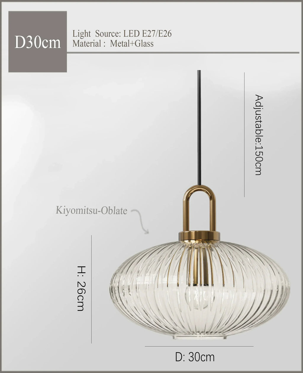 DecorBites™ مصباح معلق زجاجي ياباني: مصباح LED حديث على الطراز الاسكندنافي لغرفة النوم والديكور المنزلي