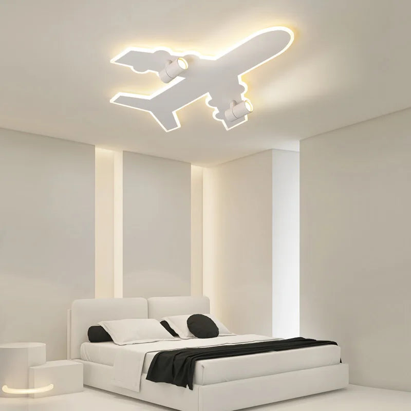 DecorBites™ مصابيح سقف للأطفال برسومات كرتونية لغرفة نوم الأولاد إضاءة LED إبداعية لحماية العين