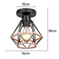 ثريا سقف بحبل القنب من DecorBites™ لغرفة النوم وغرفة المعيشة والمطبخ LED