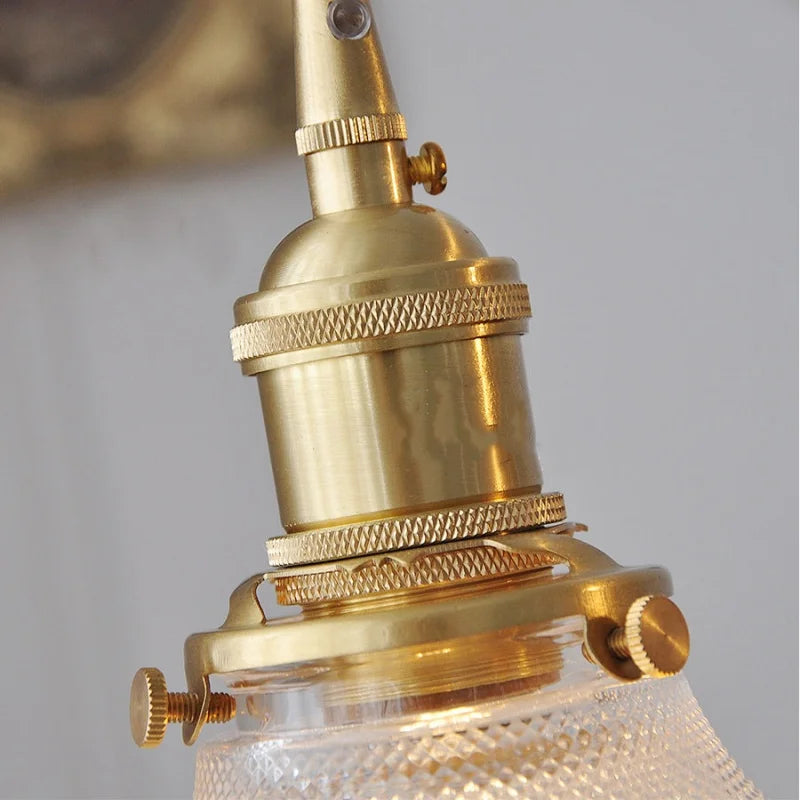 DecorBites™ مصابيح قلادة LED زجاجية خضراء مع مصباح تعليق خشبي من الجوز