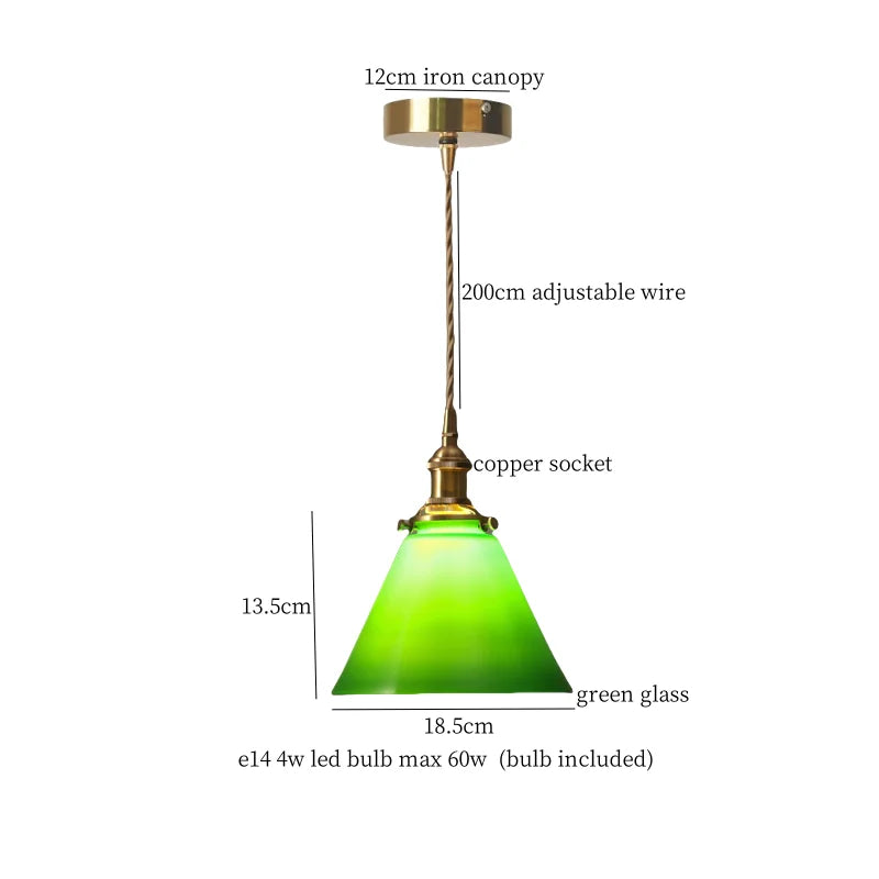 DecorBites™ Glass LED Pendant Lamp: Nordic Minimalism for Bedroom, Living Room, Kitchen & More
