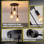 Industrial Metal Countryside Pendant Light