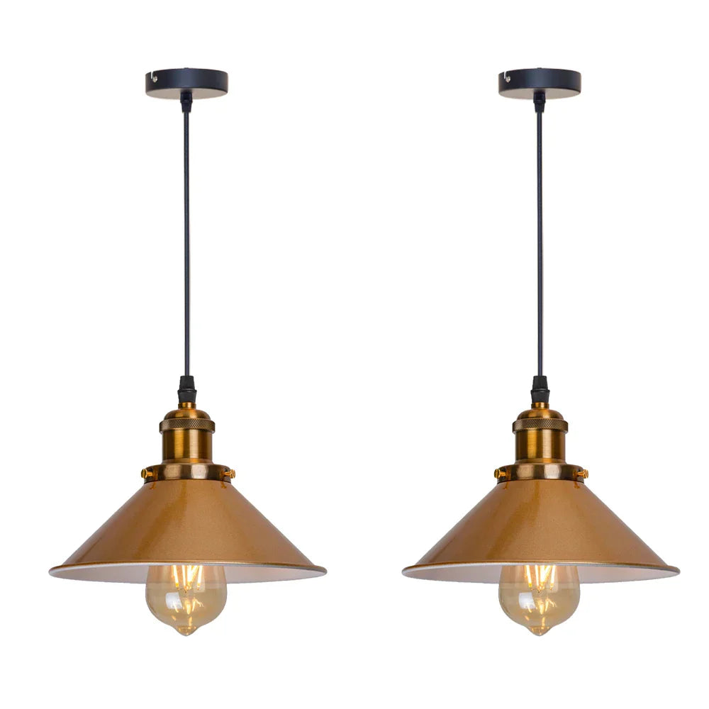 Suspension LED industrielle rétro DecorBites™ pour la maison, la salle à manger, le bar et la décoration de restaurant