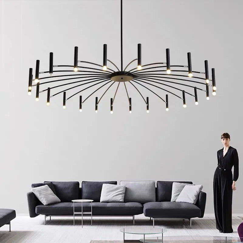 ثريا LED ديكور بايتس™: تصميم نورديك عصري لغرفة المعيشة، غرفة النوم، المكتب، الدراسة - إضاءة ديكور منزلي