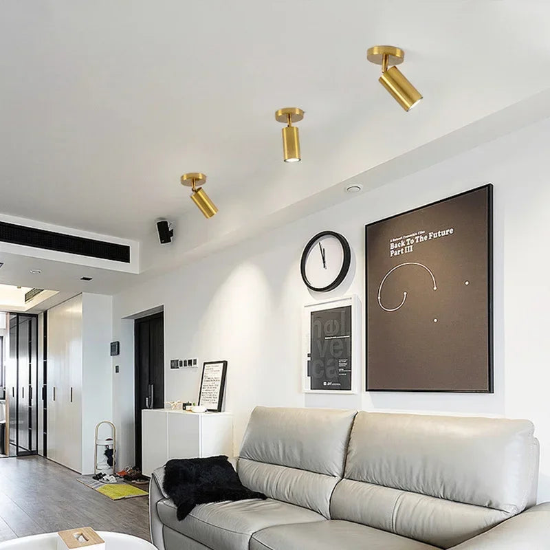 DecorBites™ Adjustable LED Ceiling Spotlight for Dining Kitchen Bedroom Background Lighting