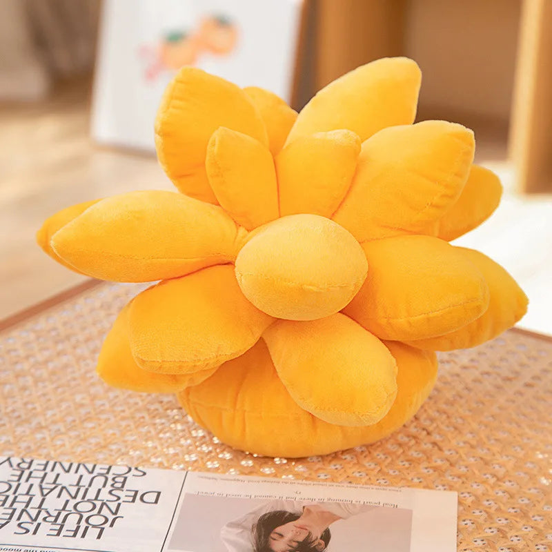 DecorBites™ 3D Succulent Cactus Pillow Plush Cushion for Living Room Decor