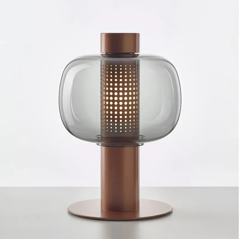 DecorBites™ Glass Table Light: Modern Light Luxury Bedside Lamp