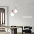 Nordic Cream Metal Pendant Light