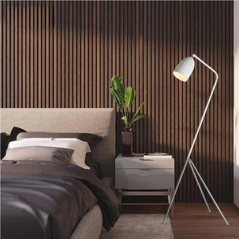 DecorBites™ Grasshopper Floor Lamp: Retro Nordic Macaron Design for Living Room, Bedroom, Study