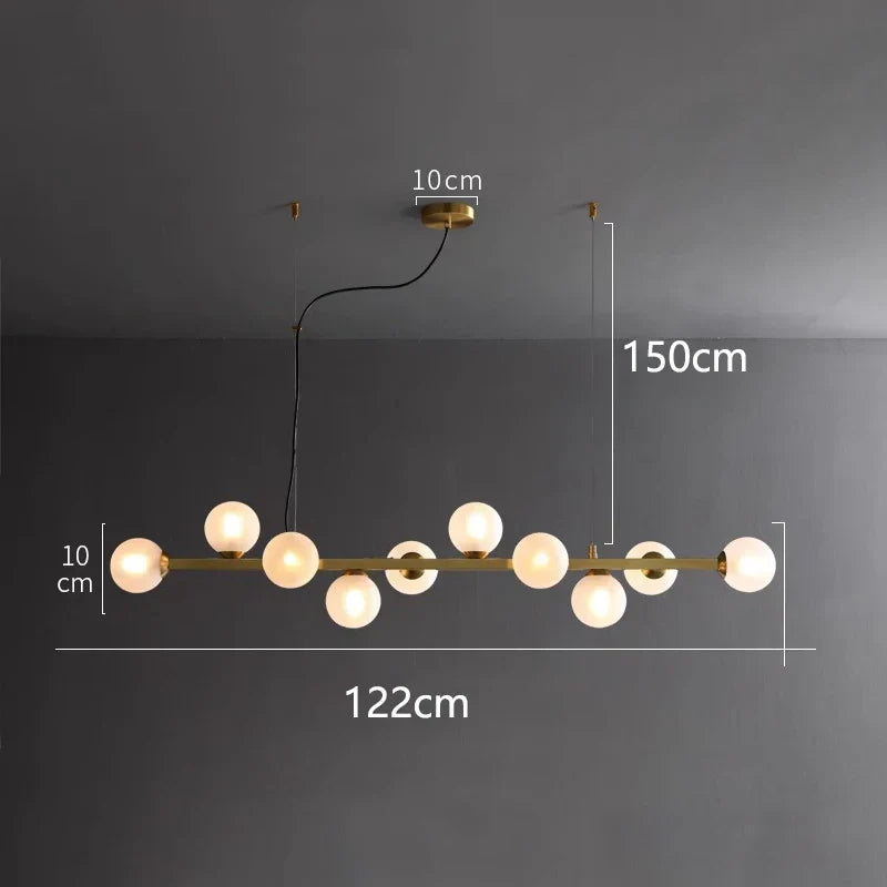 ثريات DecorBites™ LED المتدلية لإضاءة غرف المعيشة والطعام العصرية