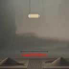 Japandi White Rice Paper Akari Pendant Light