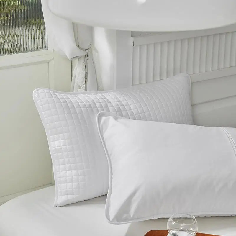 DecorBites™ Cotton Pillowcase Shield for Sweat Protection and Breathable Comfort