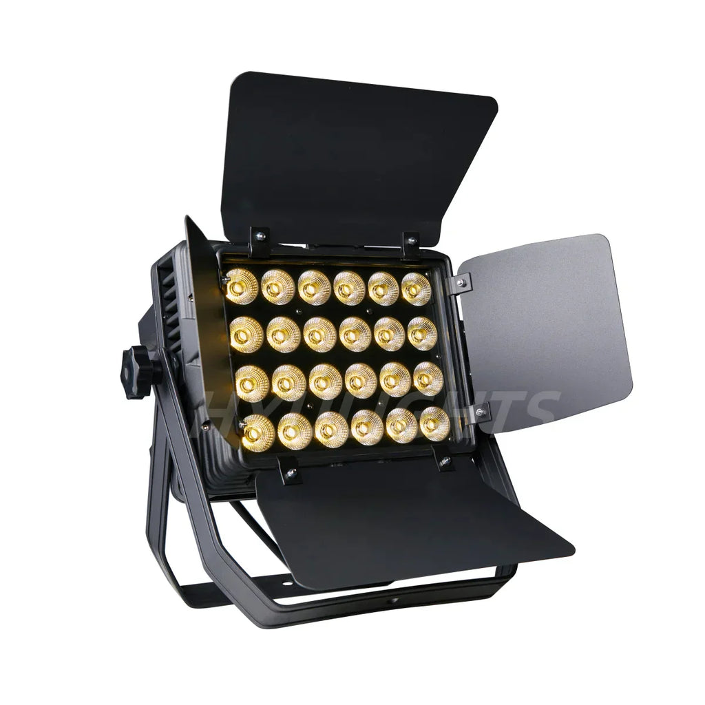 DecorBites™ LED Wall Wash Flood Light with Barn Doors for Disco Decoration in Cold & Warm White
