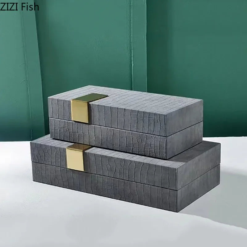 صندوق مجوهرات DecorBites™ الجلدي: حل تخزين أنيق للتسريحة أو المكتب