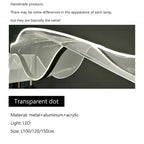 Nordic Long Wave Aluminum Pendant Light