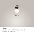 DecorBites™ Black Chandelier: Luxury Glass Pendant Lights for Living Room, Bedroom, and Restaurant