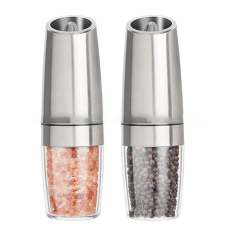 DecorBites™ Electric Spice Mill Pepper Grinder Salt Shaker Kitchen Accessory