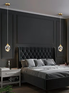 Modern K9 Crystal Linear Pendant Light