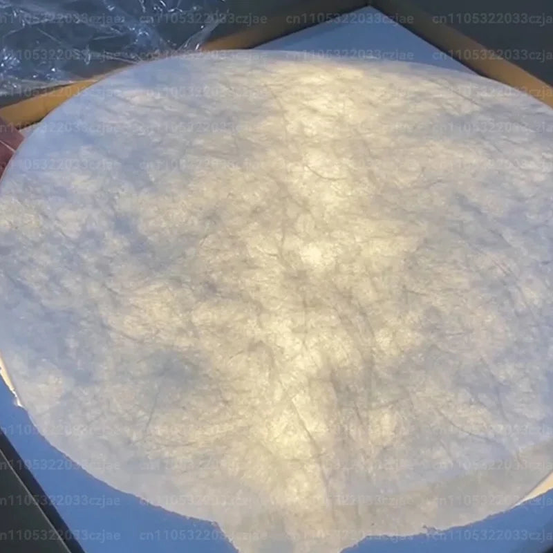 Japanese Wabi-Sabi Silk Tyvek Pendant Light