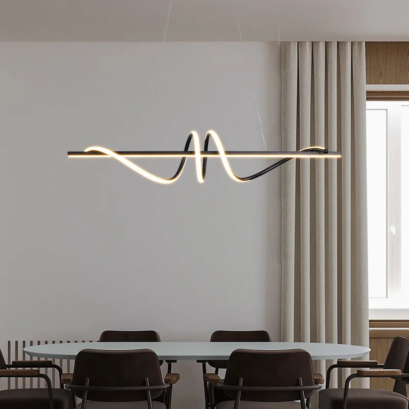 ثريا إضاءة معلقة DecorBites™ Kitchen Island LED لمنطقة تناول الطعام